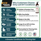 Texture of Shiny Leaf thickening hair conditioner