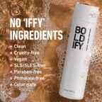 Authentic USA imported Boldify thickening conditioner container base and batch code information