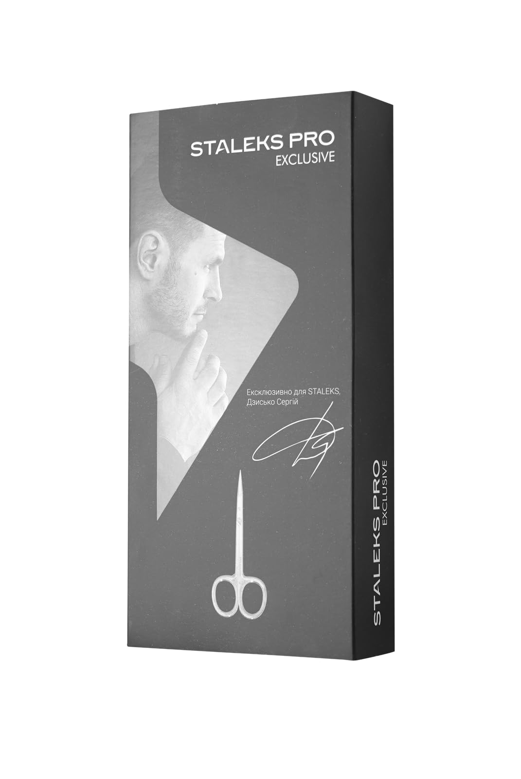 Microscope sharpened cutting edge on exclusive 21 type 1 professional shears