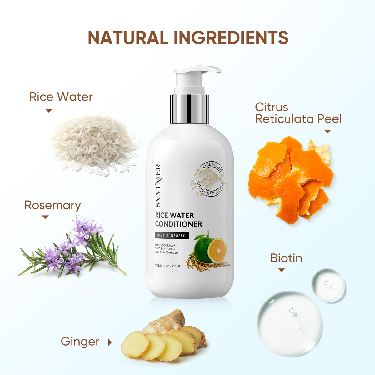 Biotin infused hair conditioner for thinning hair