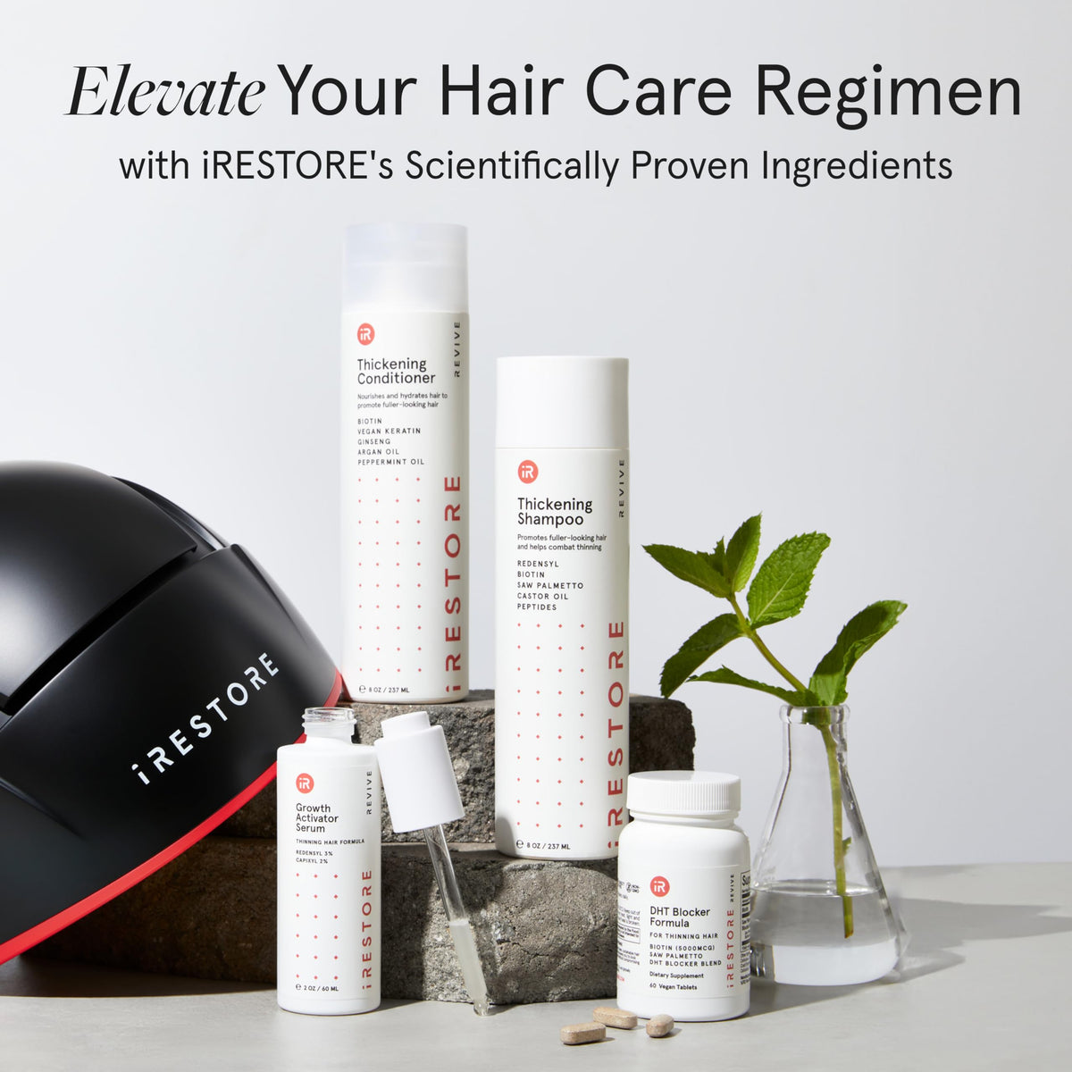 IRestore Biotin Hair Conditioner travel size bottle