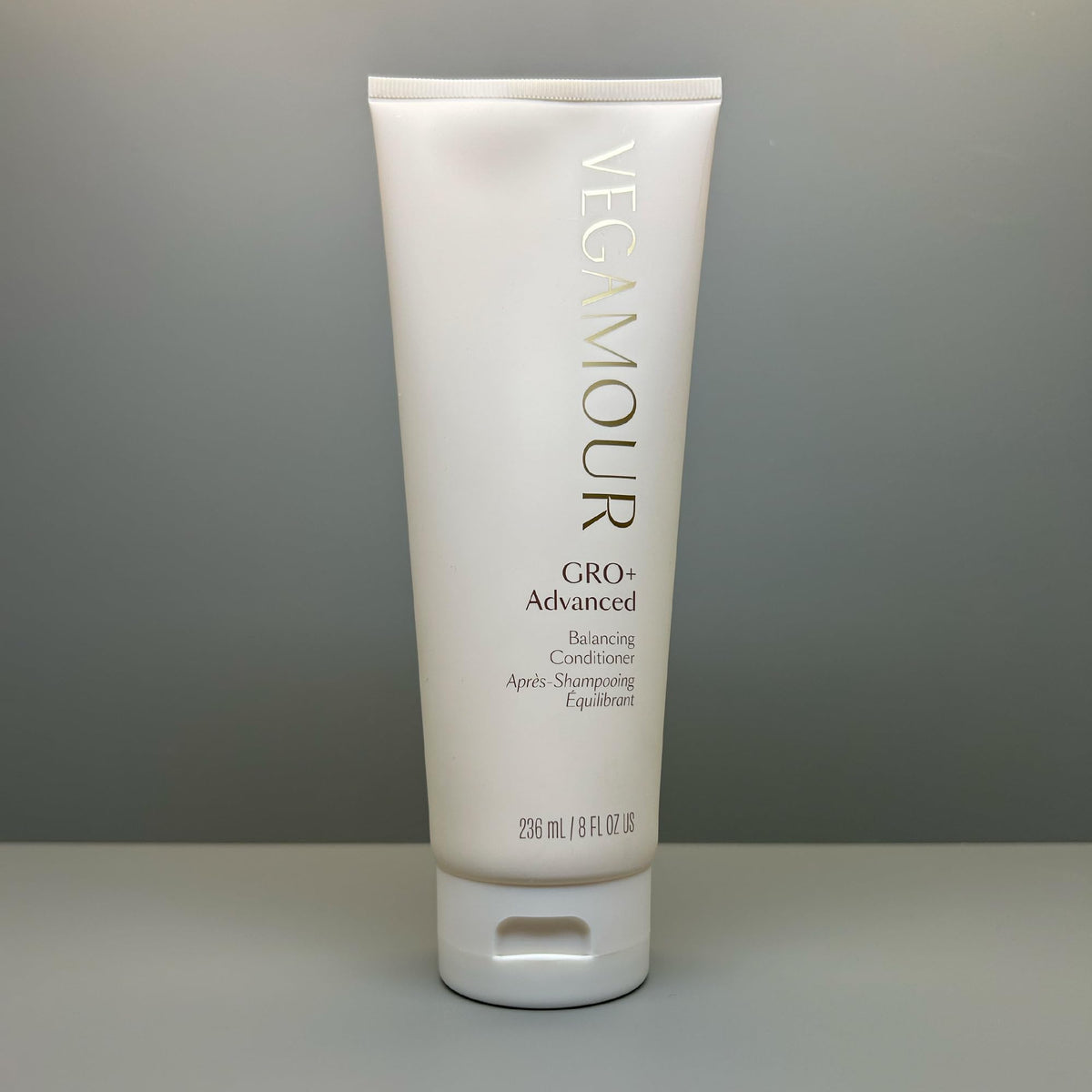 Vegamour Gro Plus Advanced Balancing Conditioner label details and benefits