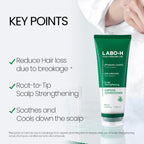 Labo H hair treatment bottle side view