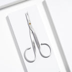 Authentic Tweezerman model 3004R professional cuticle scissors displayed on a clean background.