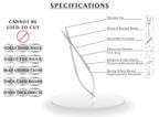 SILLVER surgical grade stainless steel cuticle scissors showcasing the micro serrated anti slip grip.