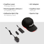 Close up of medical grade laser diodes in Capillus cap