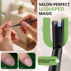 Professional metal cuticle pusher and scraper tool