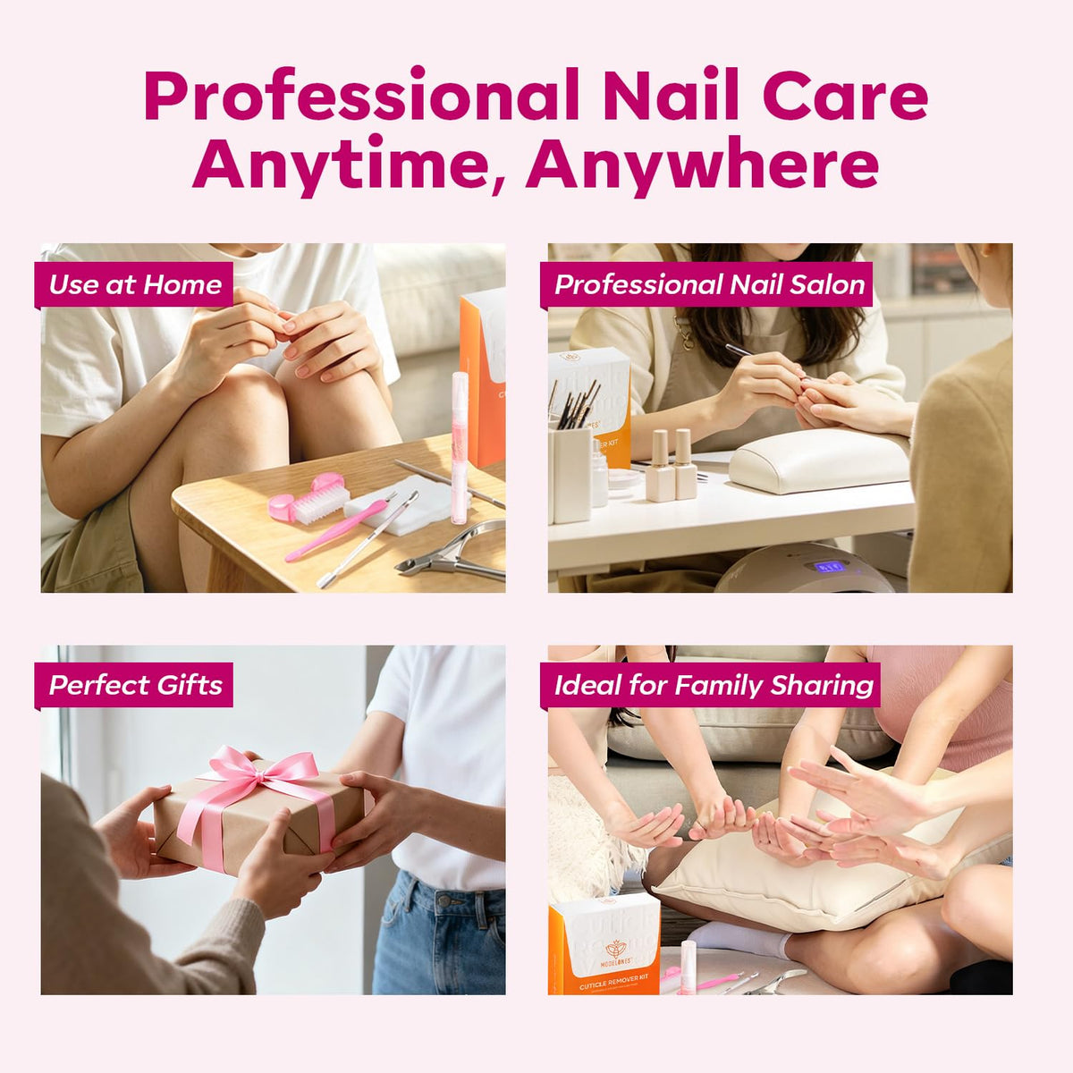 Modelones DIY manicure kit for healthy nails