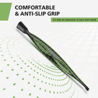 Stainless steel nail care tool for pedicure