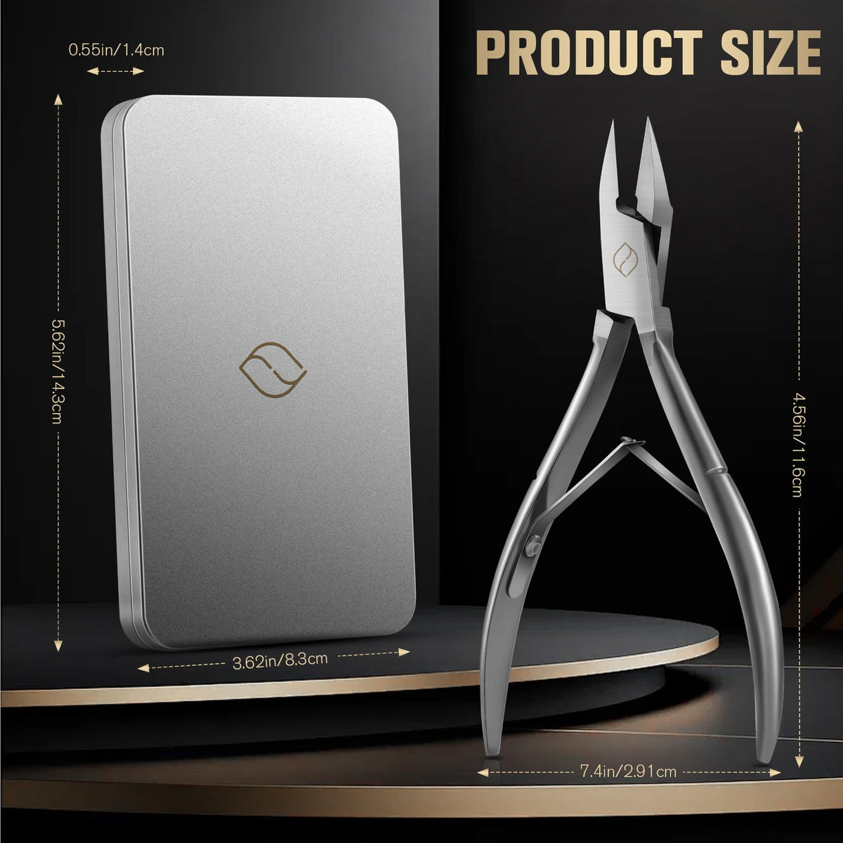 Feryes ingrown toenail clipper for safe at-home foot care