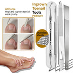 EBEWANLI pedicure kit tools for thick toenail trimming