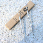 Two piece manicure and pedicure tool set by Krisp Beauty