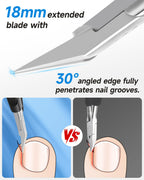 Close up of Tisojpod nail clipper 18mm blade