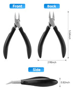 Tisojpod nail clipper being held by hand for scale