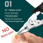 Ergonomic handle of Xiorry professional podiatrist nail tool