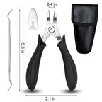 Xiorry heavy duty nail clipper set for home pedicure