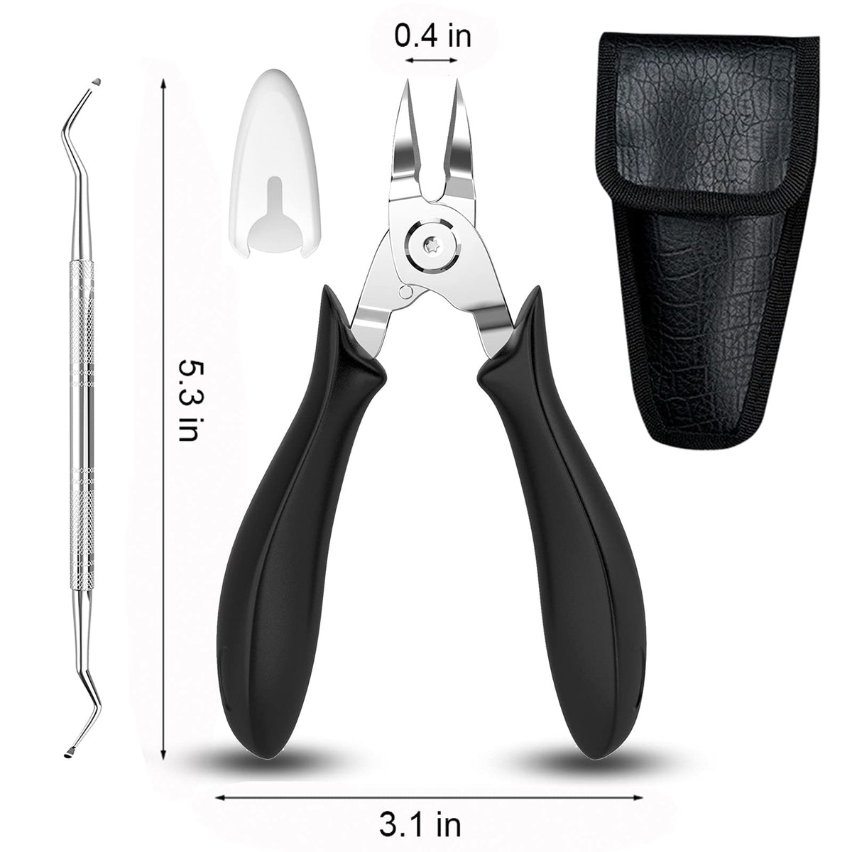 Xiorry heavy duty nail clipper set for home pedicure