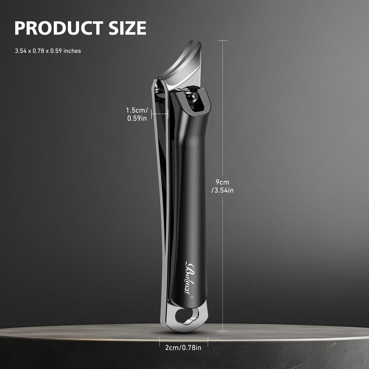 Authentic Baluca nail trimmer for thick toenails and ingrown nails