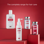 Side view of ISDIN Lambdapil thickening shampoo fluid ounce measurement display