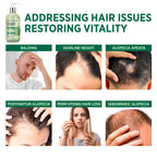 Svvimer mint and rosemary hair fall control shampoo setup on a clean surface