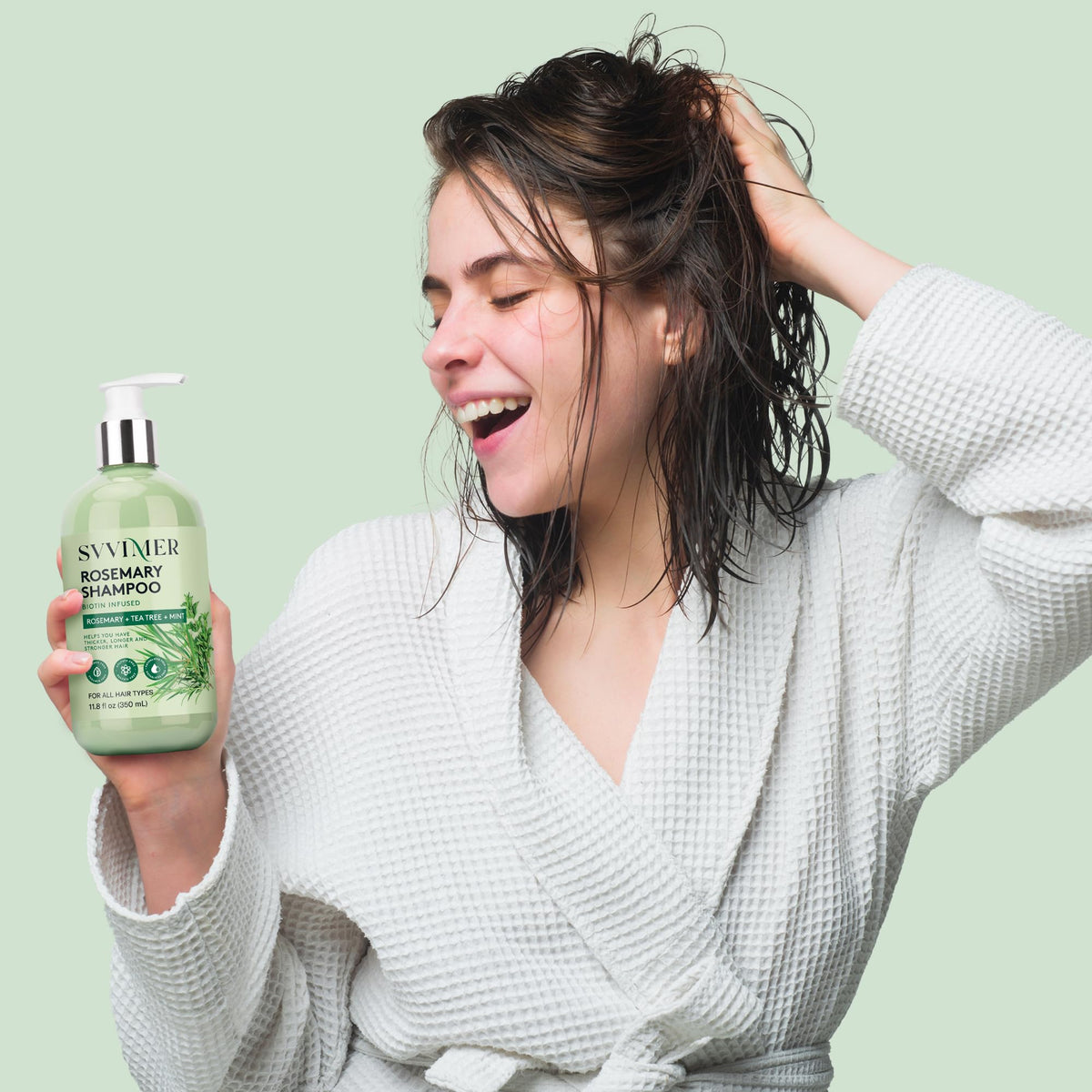 Svvimer strengthening shampoo for men and women experiencing thinning hair