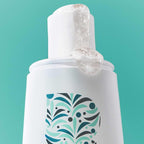 Sulfate free vegan hair thickening shampoo and conditioner set ingredients view.