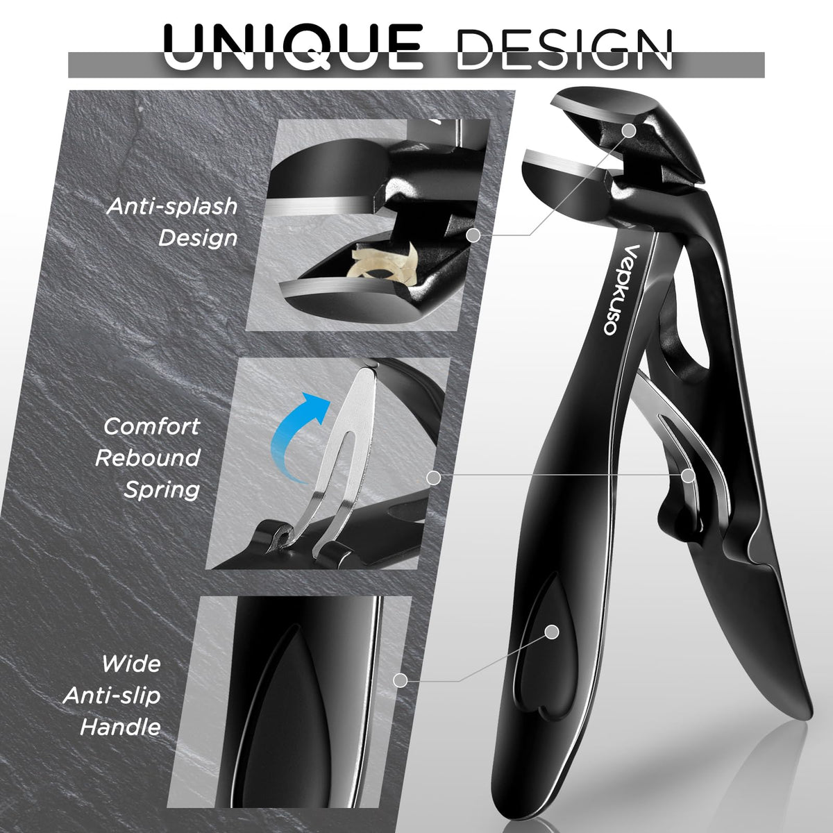 Vepkuso professional clippers for thick and ingrown toenails