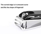 Hand holding iceyli large nail clipper for demonstration