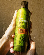 Back label of Peter Lamas Biotin and Stem Cells hair thinning system showing directions and ingredients