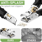 HTIKH professional nail clipper kit with metal file