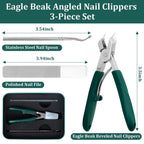 Complete Xeaejex nail care set including file and cleaner