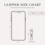 Tweezerman stainless steel clipper for manicure maintenance