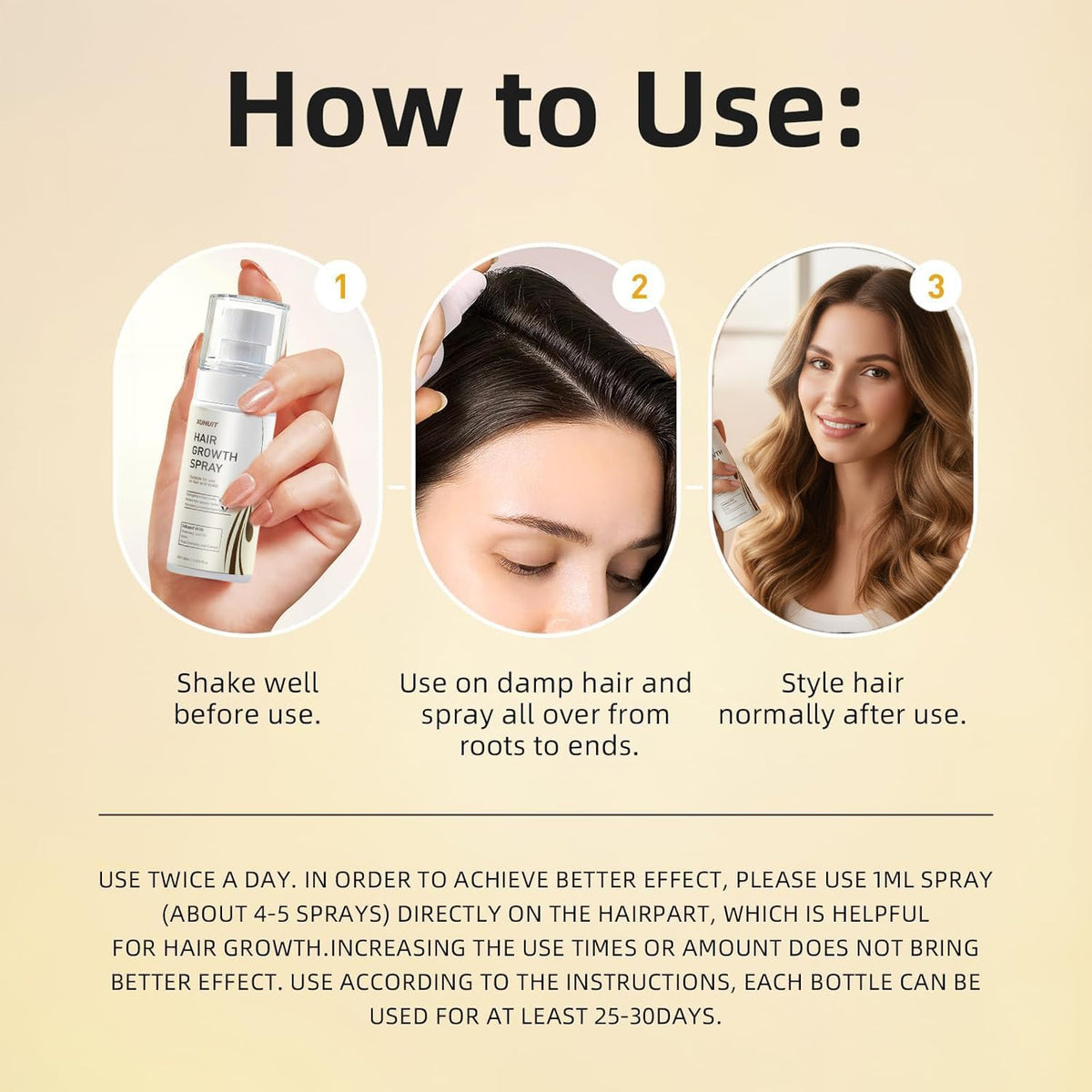Authentic USA imported Narvokey hair serum spray for daily home scalp care routines.