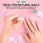 Professional nail care kit featuring Grover Treaders buffer blocks