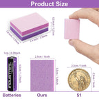 Close up of CGBE nail sanding block for manicure