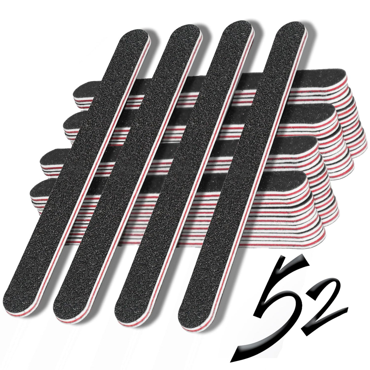 Detailed view of Redflow dual grit nail file