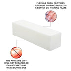 Professional nail care tools for smoothing nail plates