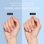 Two Seacret nail buffer blocks side by side for manicure