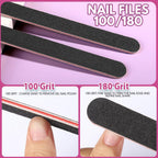 Close up of Fandamei professional manicure tools for nail shaping