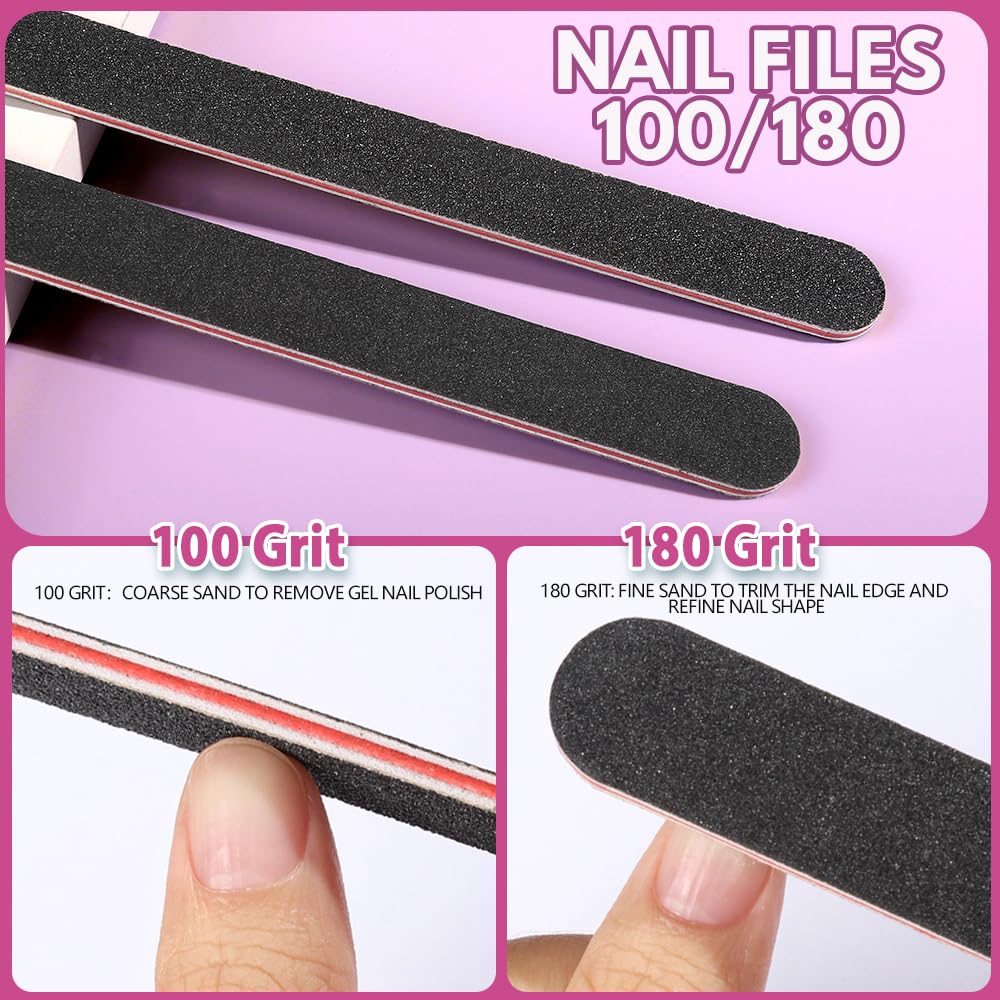 Close up of Fandamei professional manicure tools for nail shaping