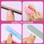 Full set of Fandamei nail care tools in professional packaging