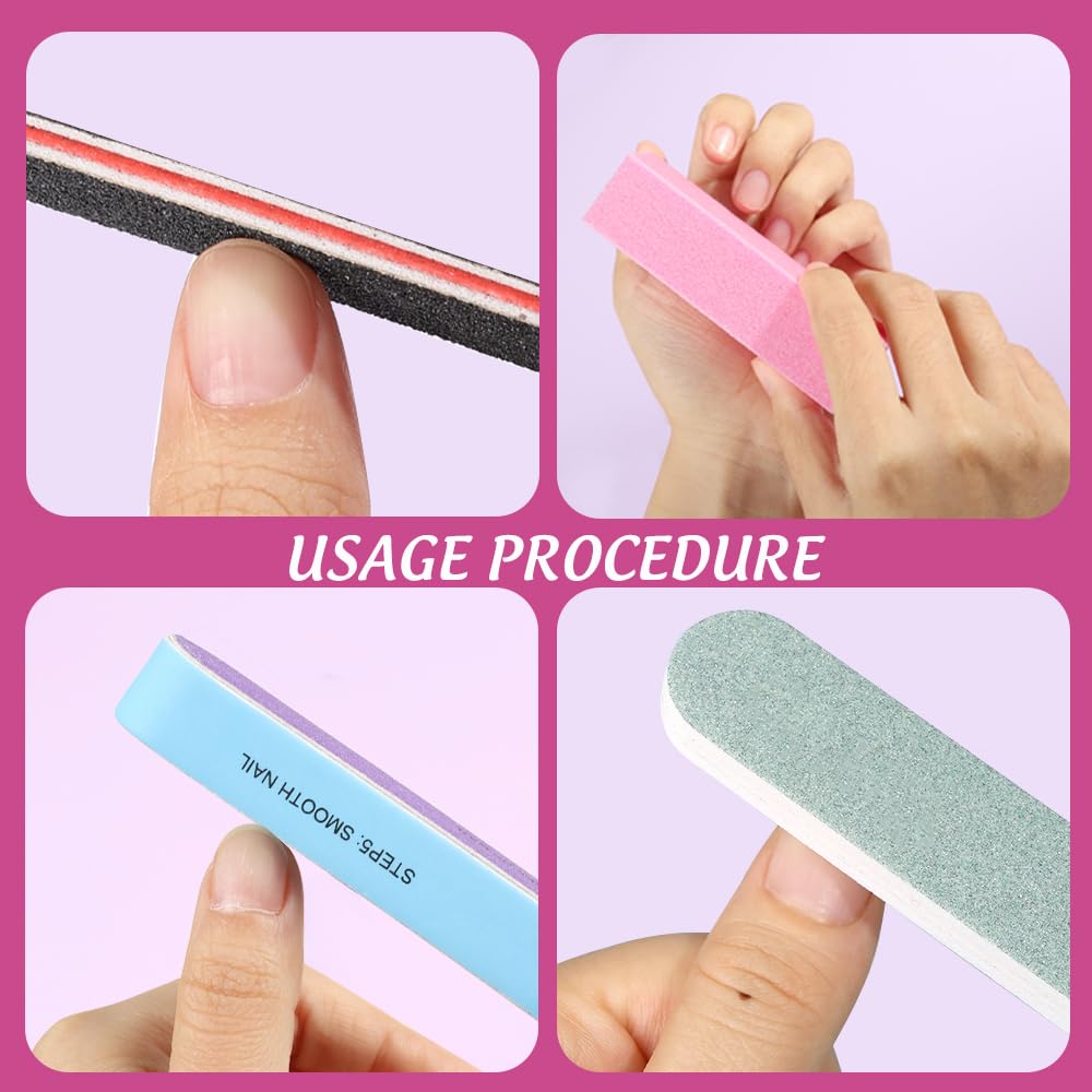 Full set of Fandamei nail care tools in professional packaging