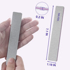 Bulk pack of Helysan fingernail files for pedicure