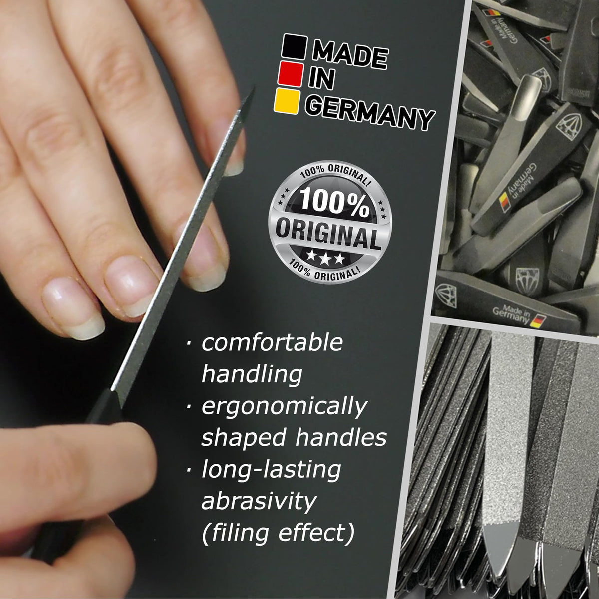 Professional manicure tools from 3 Swords Germany Solingen