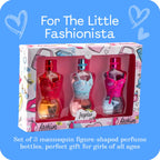 Scented Things inspire teen body mist collection close up shot of bottles