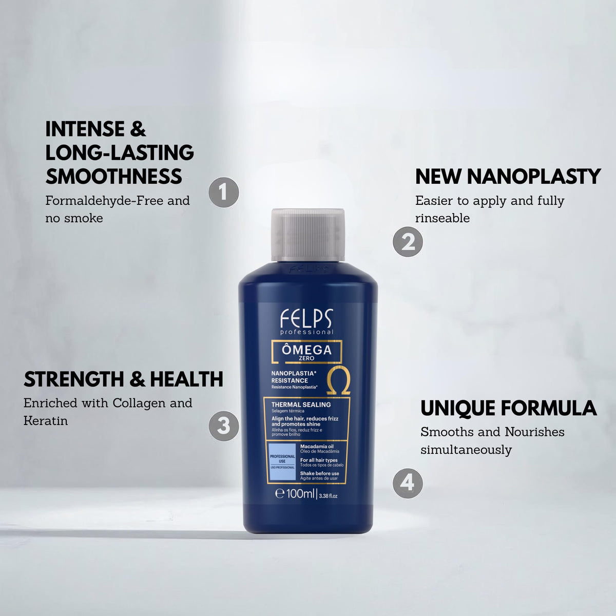 Authentic Felps Professional hair care imported set