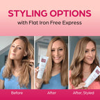 Usage instructions for Keratin Salon Direct express treatment