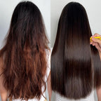 Ingredients and bottle details of Moroccan Keratin hair kit