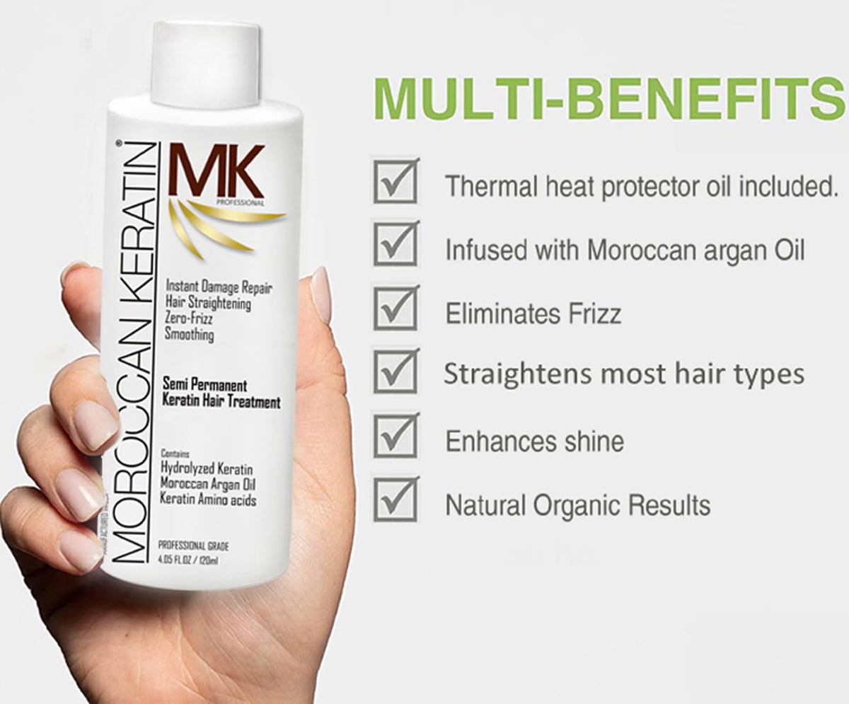 Moroccan Keratin hair repair and frizz control set