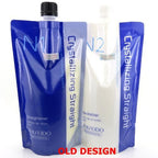 Shiseido Crystallizing Straight rebonding kit professional salon packaging